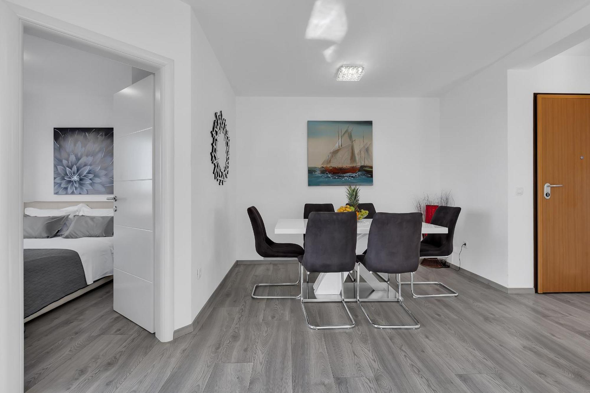 Sea View Apartments Dammi With Free Parking 马卡尔斯卡 外观 照片