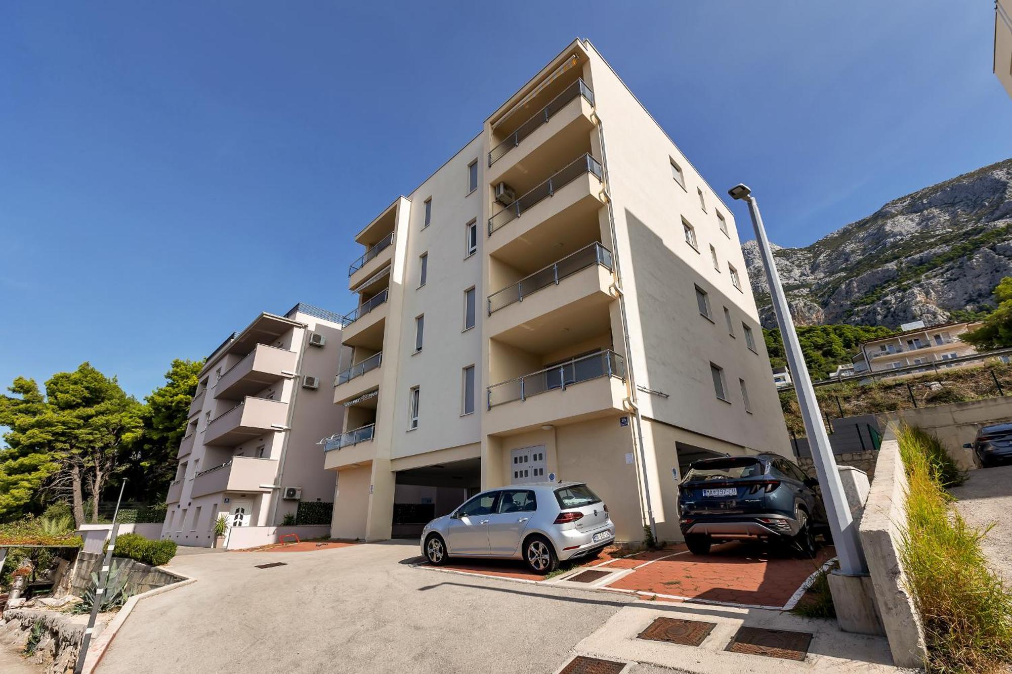 Sea View Apartments Dammi With Free Parking 马卡尔斯卡 外观 照片