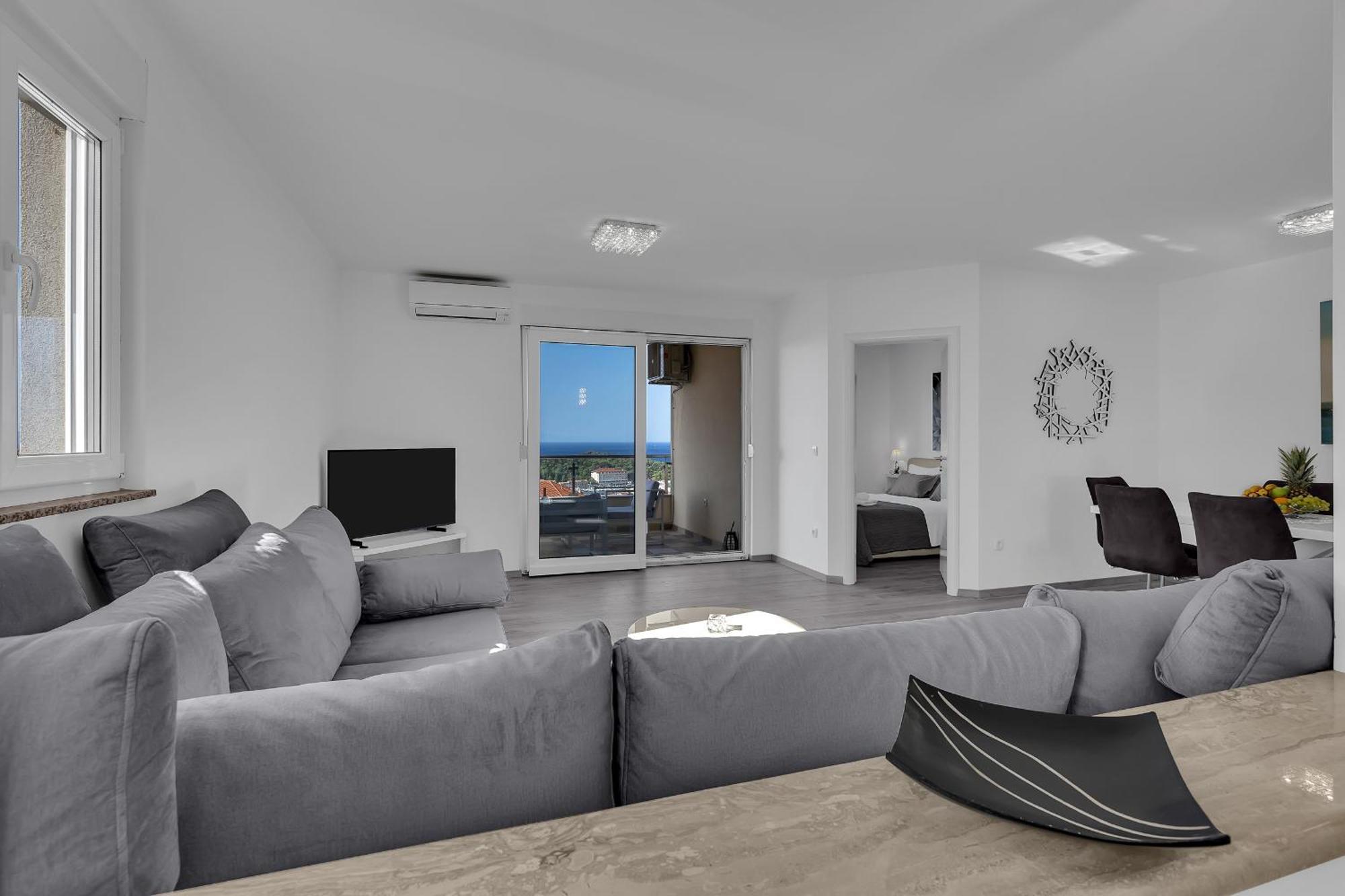 Sea View Apartments Dammi With Free Parking 马卡尔斯卡 外观 照片