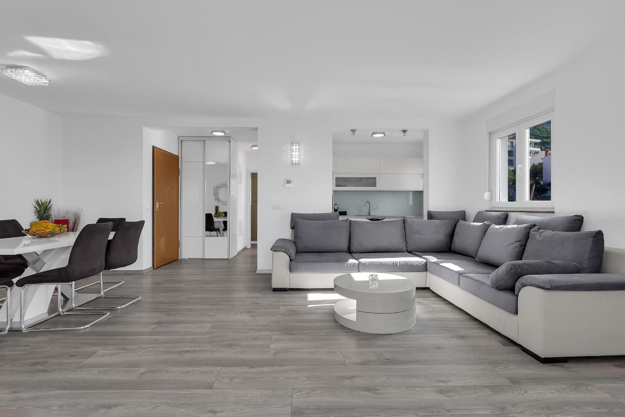 Sea View Apartments Dammi With Free Parking 马卡尔斯卡 外观 照片