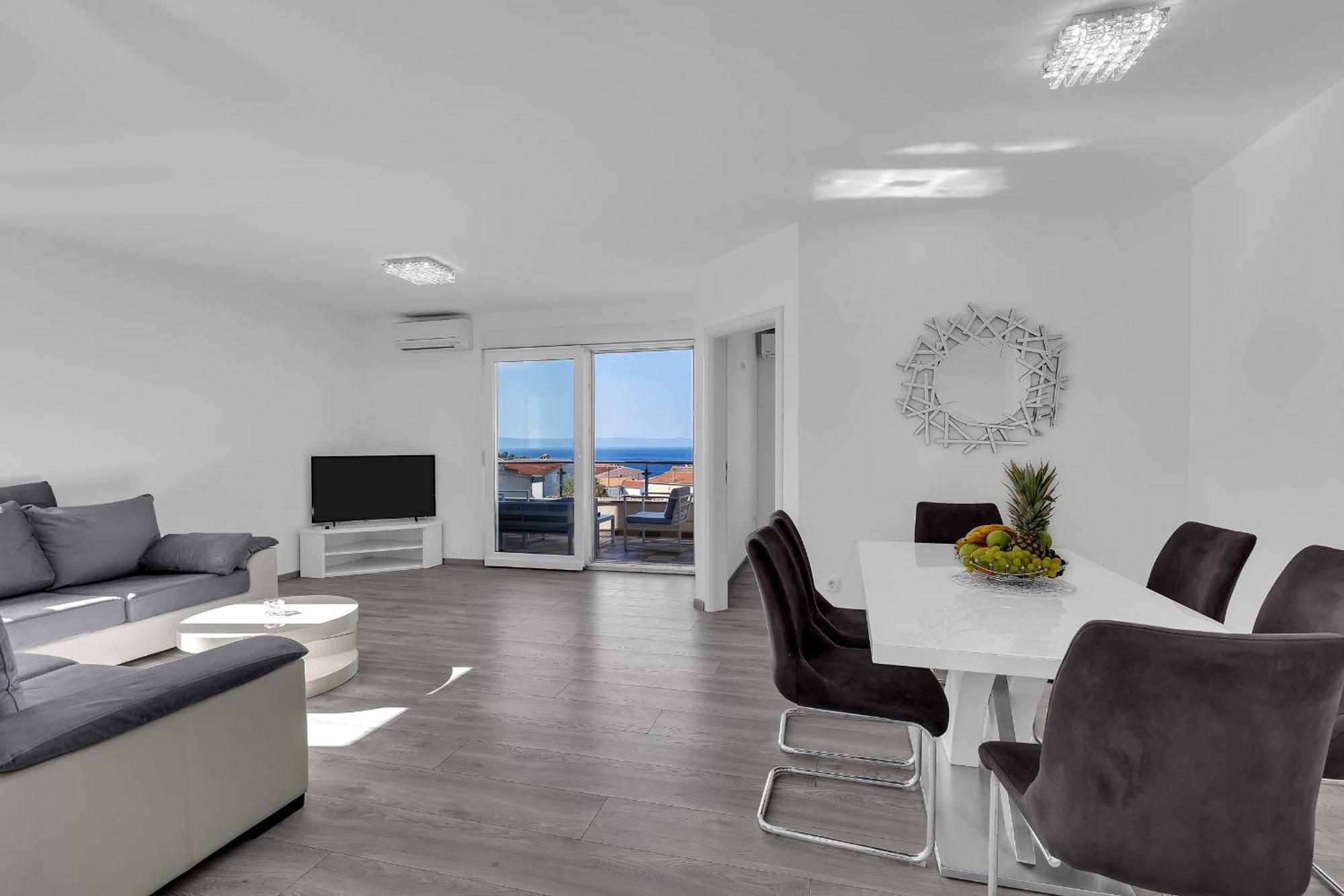 Sea View Apartments Dammi With Free Parking 马卡尔斯卡 外观 照片