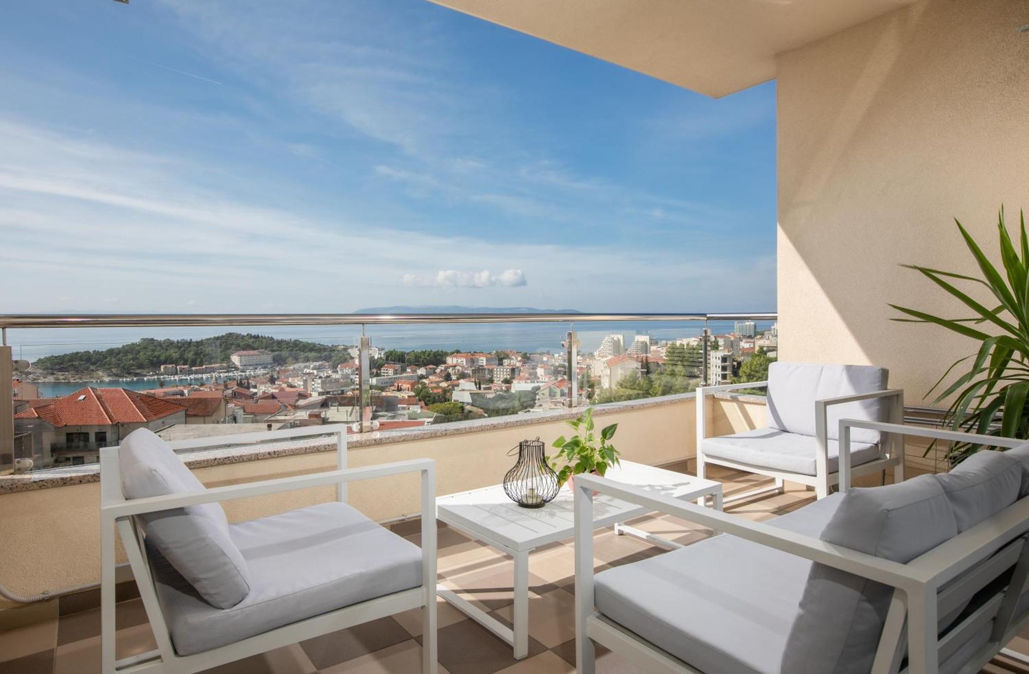 Sea View Apartments Dammi With Free Parking 马卡尔斯卡 外观 照片