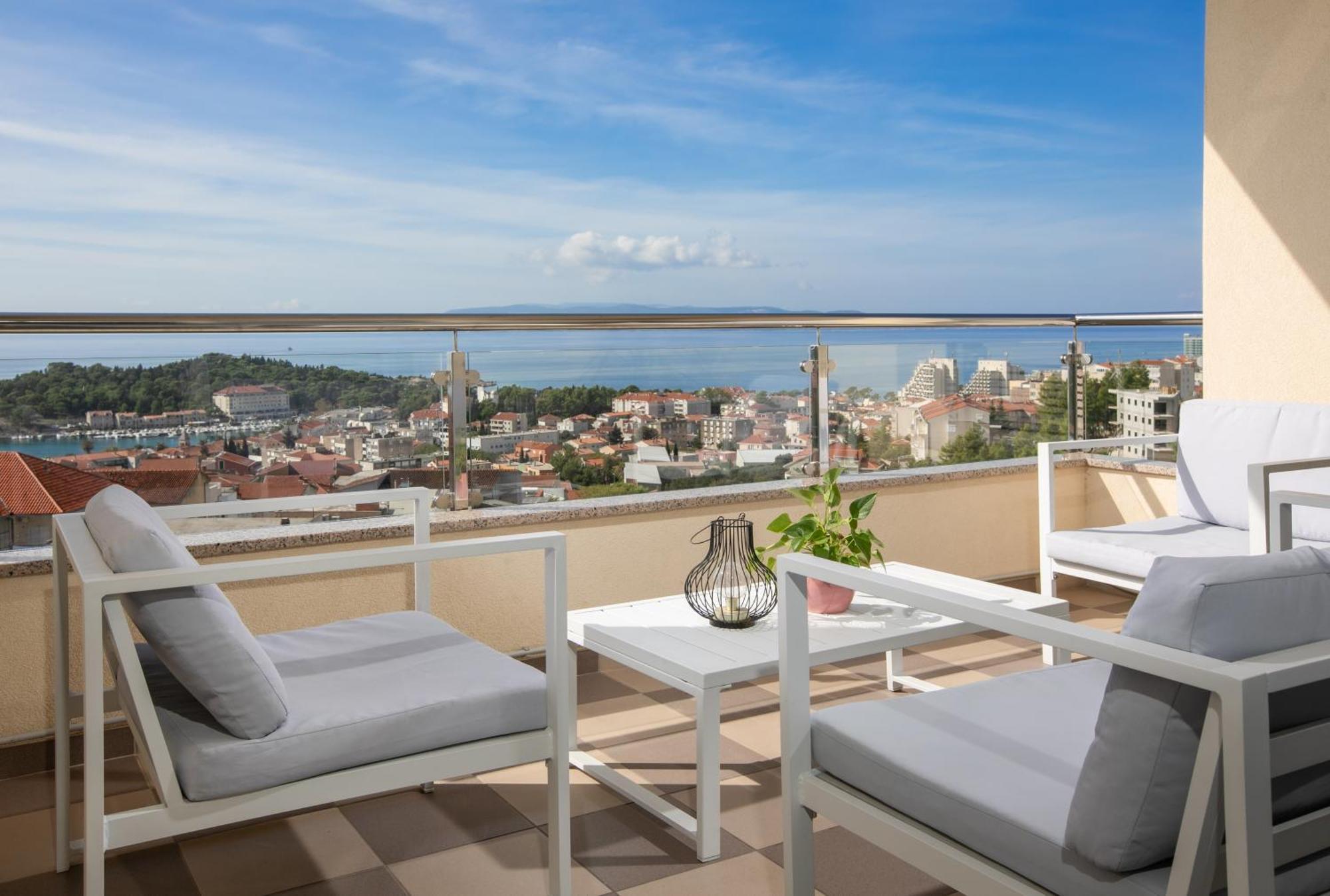 Sea View Apartments Dammi With Free Parking 马卡尔斯卡 外观 照片