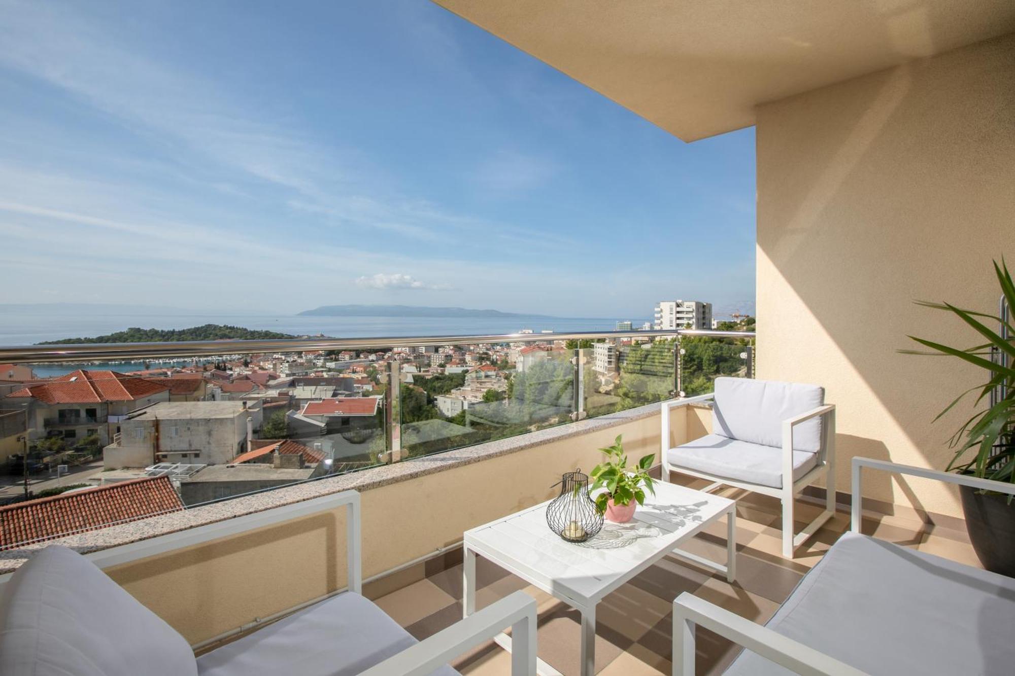 Sea View Apartments Dammi With Free Parking 马卡尔斯卡 外观 照片