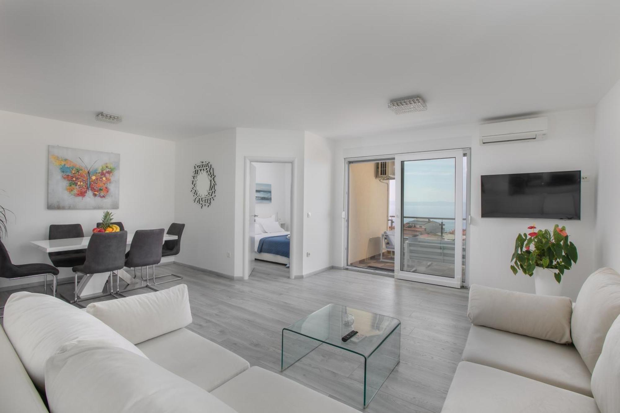 Sea View Apartments Dammi With Free Parking 马卡尔斯卡 外观 照片