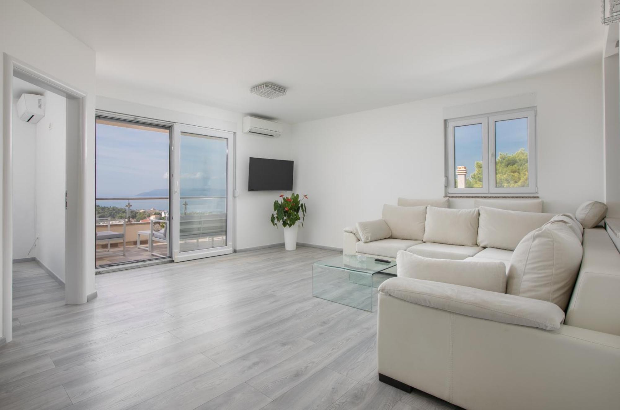 Sea View Apartments Dammi With Free Parking 马卡尔斯卡 外观 照片