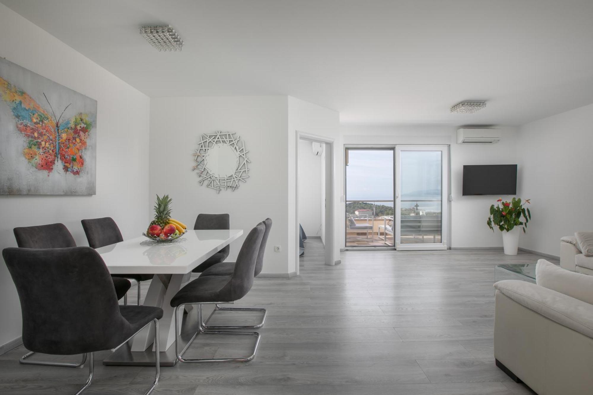 Sea View Apartments Dammi With Free Parking 马卡尔斯卡 外观 照片